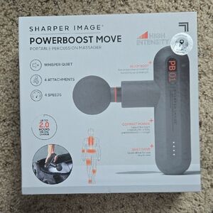 Sharper Image High Intensity Percussion Massager - Black